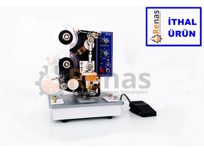 3 Satır Otomatik Hot Foil Tarih Kodlama Makinası	 - 2