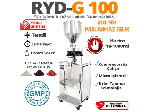 Halbautomatische (Ryd-G100) Granulat-Füllmaschine