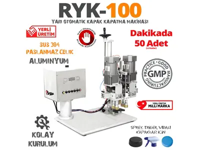 RKY 100 Kappenschließmaschine