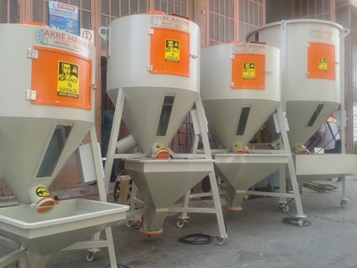 1000 Kg Plastik Hammadde Karıştırıcı Mikser  - 5