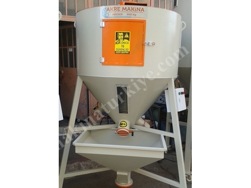 Plastik Ham Madde Karıştırıcı Mikser 500 Kg - Isıtıcılı Pvc Mikser 