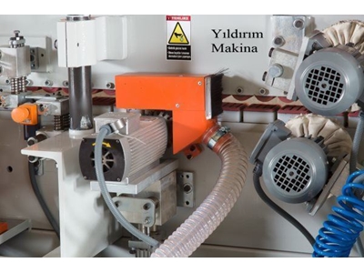 BSK 420 Baş Son Kesemli Ve Kanal Açmalı Kenar Bantlama Makinası  - 4