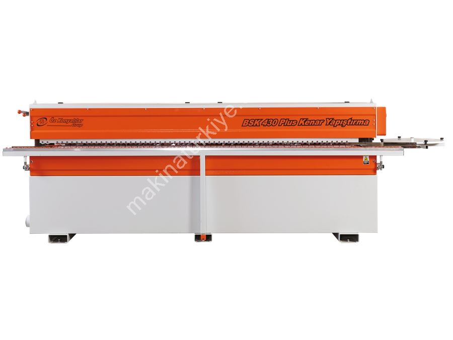 Bsk 430 Ön Frezeli Ve Baş Son Kesmeli Kenar Bantlama Makinası
