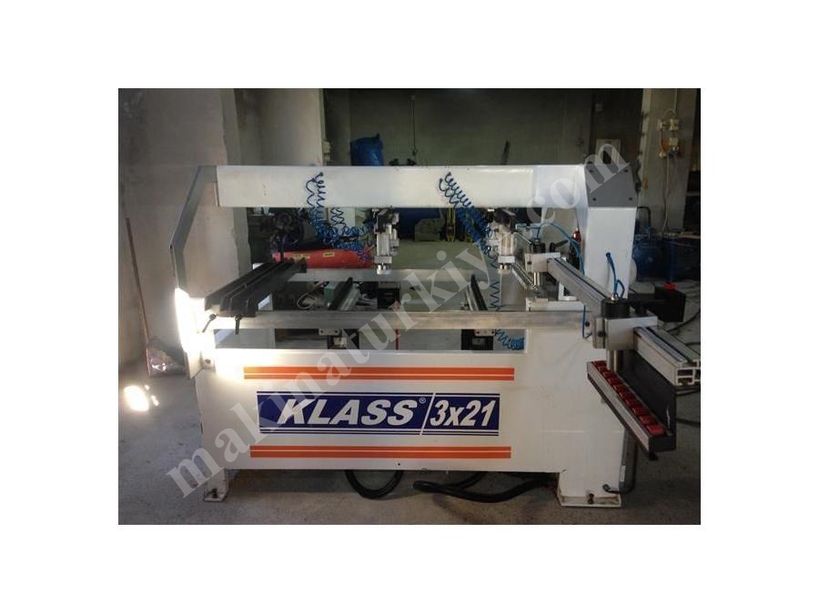 2 El Ünverler 3 Kafa Çoklu Delik Makinası 2012 Model