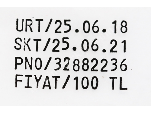 DY8 Manual Date Coding Machine