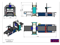 EDDA Spinner 1500 BN Otomatik Yatay Streç Paketleme Makinası - 2