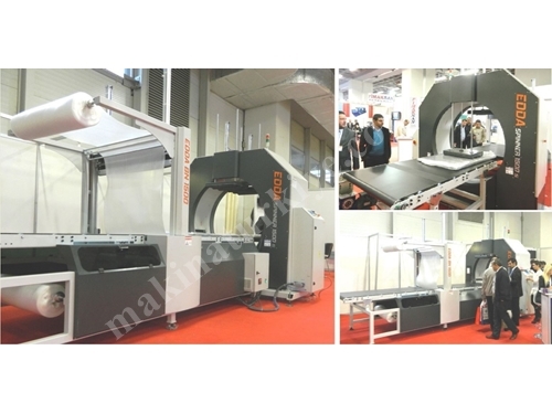 EDDA Spinner 1500 BN Otomatik Yatay Streç Paketleme Makinası