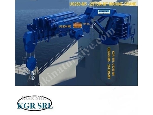 Kgr-Srl Us90000-M4 90Ton-Mt Marine Crane - Usus Cranes