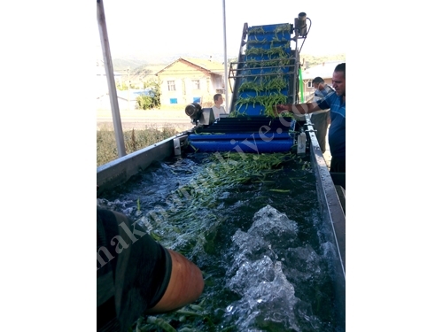 Sebze Yıkama Makinesi 2000 kg/ saat