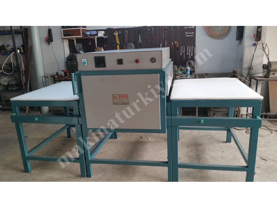 105x75 cm Yarı Otomatik Çift Yataklı Transfer Baskı Presi