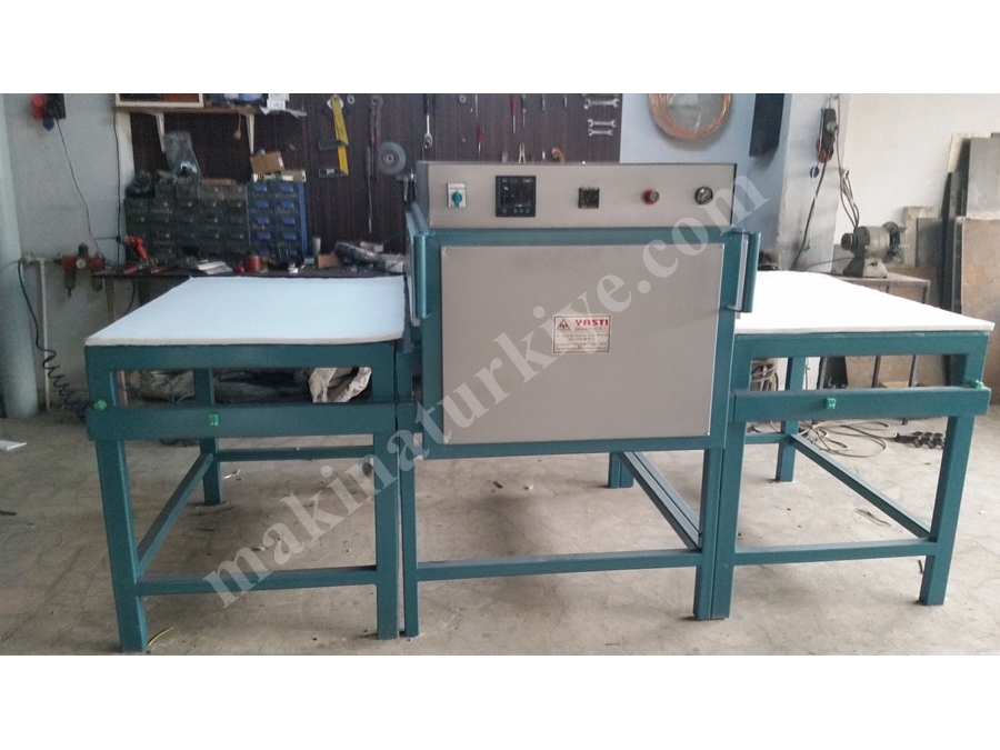 105x75 cm Yarı Otomatik Çift Yataklı Transfer Baskı Presi