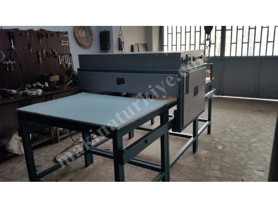 105x75 cm Yarı Otomatik Çift Yataklı Transfer Baskı Presi