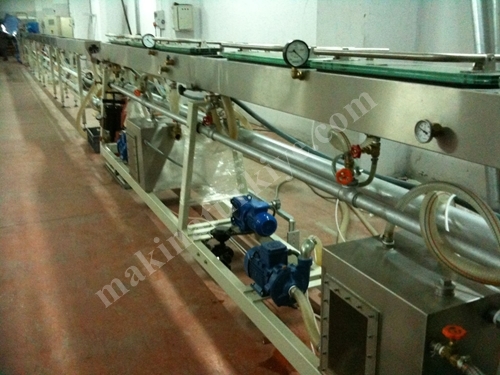 Ligne de production de tube en polyéthylène à 2 têtes 150 kg/h