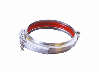 Contali Stainless Ventilation Duct Clamp Flow Pipe Clamp - 0