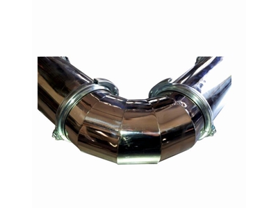 Contali Stainless Ventilation Duct Clamp Flow Pipe Clamp - 2