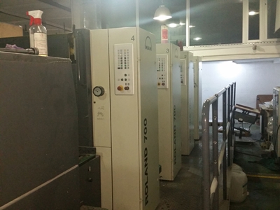 Roland 704 3Bp 4 Renk Ofset Baskı Makinesi
