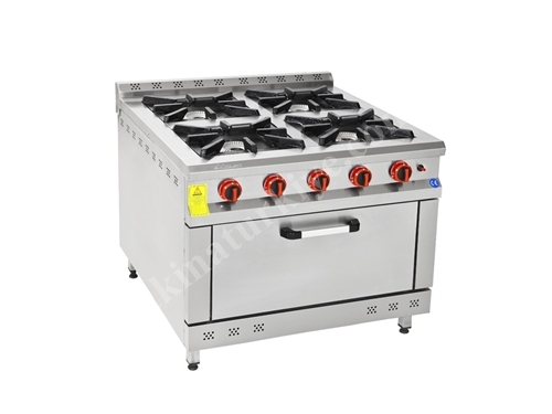 Ankara Gas Certified CE TSE Marked Stove Oven Prices and Models