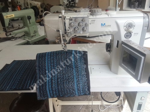 Two Needle Chain Stitch Sewing Machine