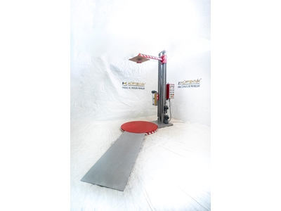 HSS 240 (1500 Kg) 1500 Mm Üstten Baskılı Palet Streçleme Makinesi  - 6