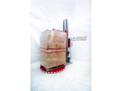 HSS 240 (1500 Kg) 1500 Mm Üstten Baskılı Palet Streçleme Makinesi  - 7