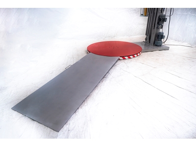 HSS 240 (1500 Kg) 1500 Mm Üstten Baskılı Palet Streçleme Makinesi  - 8