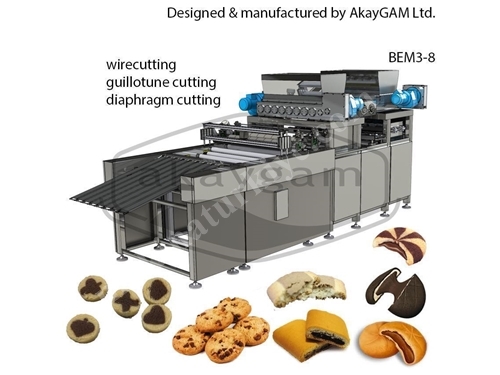 8 Row Filled Biscuit Shaping Machine Bem3-8
