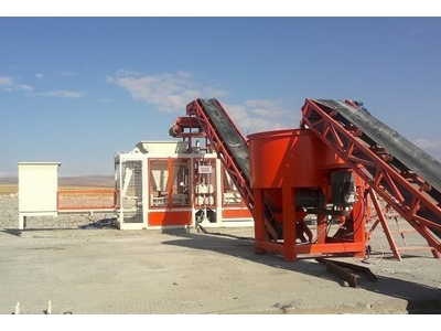 BM6 Parke ve Briket Taşı Yapma Makinası 