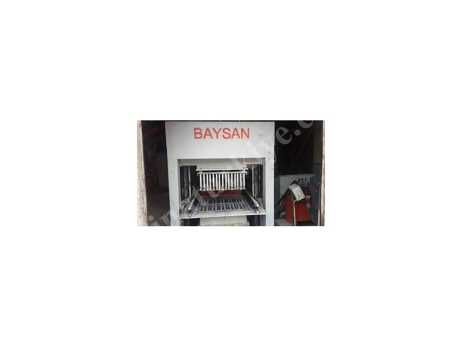 BM6 Parke ve Briket Taşı Yapma Makinası 