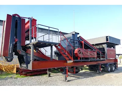 G MTK130 Hydraulic System Mobile Reversible Crusher