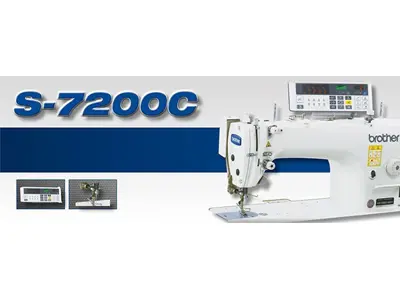 Machine à coudre électronique à entraînement direct Brother S-7200C
