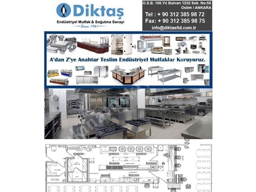 Промышленное оборудование для кухни Diktaş