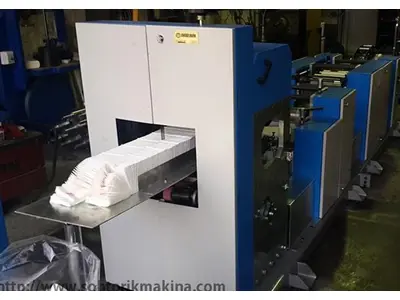 Vollflächige bedruckte Serviettenmaschine