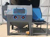 Vakumlu Kabin Kumlama Makinesi - Vacuum Cabin Sandblasting Machine İlanı