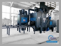 Sheet and Profile Shot Blasting Machine - Roller Conveyor Shot Blasting Machine