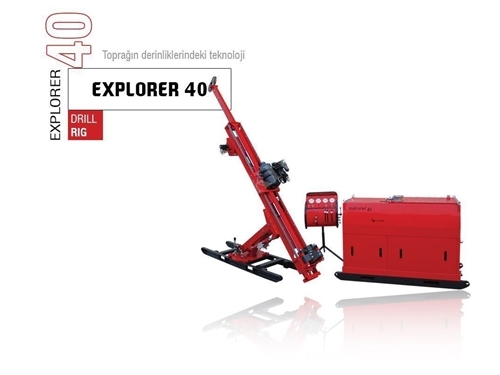Teksomak Explorer 40 Surface Drill, Underground Drilling Machine