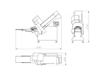 0.5-50 mm Et Dilimleme Makinası - 1