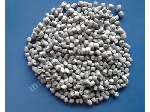 Серый гранулированный полипропилен (Pp)