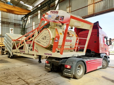 60 m3/h Neue mobile Betonanlage - 3