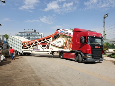 60 m3/h Neue mobile Betonanlage - 6