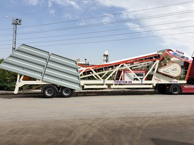 60 m3/h Neue mobile Betonanlage - 10