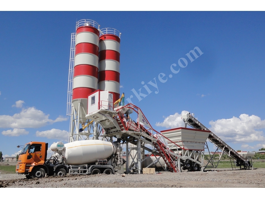 60 m3/h Neue mobile Betonanlage