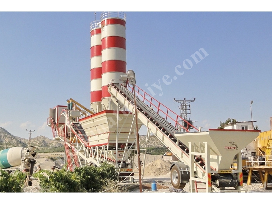 60 m3/h Neue mobile Betonanlage