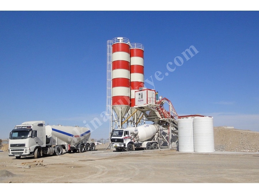 60 m3/h Neue mobile Betonanlage