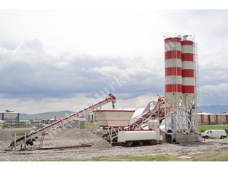 60 m3/h Neue mobile Betonanlage