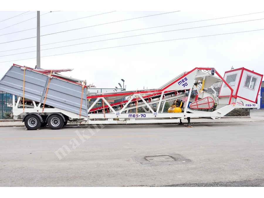 60 m3/h Neue mobile Betonanlage