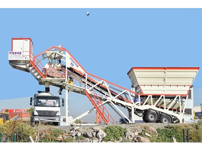 60 m3/h Neue mobile Betonanlage - 1