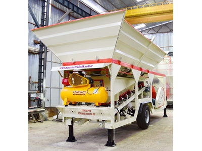35 m3/h Mini Compact Concrete Plant - 20