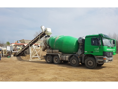 35 m3/h Mini Compact Concrete Plant - 7