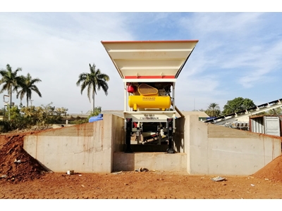 35 m3/h Mini Compact Concrete Plant - 16