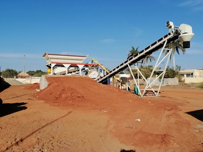 35 m3/h Mini Compact Concrete Plant - 5